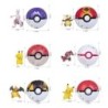 Pokeball Pokemon Figura Elf Ball Anime figura Rajzfilmek Pikachu Charizard Zseb Szörny Kisállat Anime Akció Modell Játék Gyereke