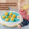 Rajzfilm Whac-A-Mole Montessori babajáték kisgyermek oktatási születésnapi ajándék állatos téma kopogós játék szülő gyermek társ