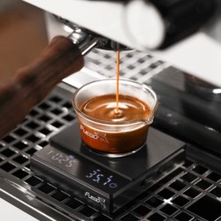 Fuego konyhai kávémérleg időzítővel, újratölthető digitális mérleggel, 0,1 g, nagy pontosságú, 3 üzemmódú, csepegtető eszpresszó