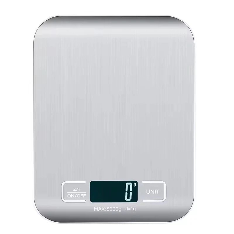 Digitális konyhai mérleg LED kijelzővel, 5 kg/1 g rozsdamentes acél panellel, elektronikus mérlegekkel, otthoni ékszerekkel, éte Digitális konyhai mérleg LED kijelzővel, 5 kg/1 g rozsdamentes acél panellel, elektronikus mérlegekkel, otthoni ékszerekkel, éte