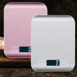 5kg/10kg digitális konyhai mérleg LCD kijelző rozsdamentes acél elektronikus mérlegek otthoni ékszerek ételek rágcsálnivalók mér