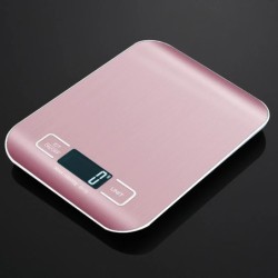 5kg/10kg digitális konyhai mérleg LCD kijelző rozsdamentes acél elektronikus mérlegek otthoni ékszerek ételek rágcsálnivalók mér