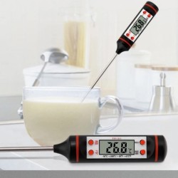 Konyhai ételsütő digitális hőmérő elektronikus szonda típusú digitális kijelző folyékony grill hőmérő