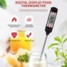 Konyhai ételsütő digitális hőmérő elektronikus szonda típusú digitális kijelző folyékony grill hőmérő