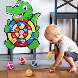 Oktatójátékok Darts tábla Babajáték Ragadós labda Darts Beltéri sportok Gyermek Montessori játékok 3-7 éves gyerekeknek