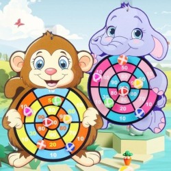 Oktatójátékok Darts tábla Babajáték Ragadós labda Darts Beltéri sportok Gyermek Montessori játékok 3-7 éves gyerekeknek