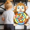 Oktatójátékok Darts tábla Babajáték Ragadós labda Darts Beltéri sportok Gyermek Montessori játékok 3-7 éves gyerekeknek