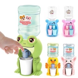 Gyerekek Mini Kettős Vízadagoló Játék Aranyos Vízlé Tej Ivókút Szimuláció Konyhai Játékok Fiúknak Lányoknak Ajándék