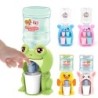 Gyerekek Mini Kettős Vízadagoló Játék Aranyos Vízlé Tej Ivókút Szimuláció Konyhai Játékok Fiúknak Lányoknak Ajándék