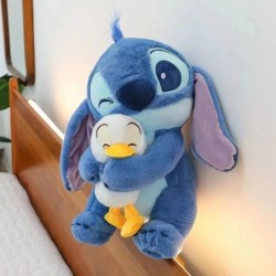 Disney plüss baba öltés Lilo baba aranyos kacsaöltés plüss kitömött játék karácsonyi gyerek születésnapi ajándék Kawaii dekoráci