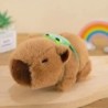 Kedves Capybara Animal Slap Snap Wrap csuklópánt karkötő plüss kitömött állat Kawaii Capybara kézi gyűrű karszalag gyerek vicces