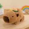 Kedves Capybara Animal Slap Snap Wrap csuklópánt karkötő plüss kitömött állat Kawaii Capybara kézi gyűrű karszalag gyerek vicces