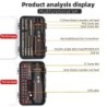 Maizhe USB újratölthető 3,6 V-os elektromos csavarhúzó LED fénnyel, akkus mini elektromos kéziszerszámok többcélú barkácsoláshoz
