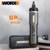 Worx 4V-os elektromos csavarhúzó készlet WX242 hordozható intelligens akkus csavarhúzó mini elektromos fúró otthoni javítási sze