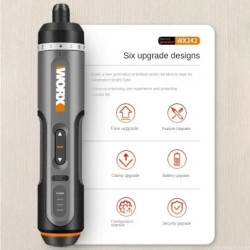 Worx 4V-os elektromos csavarhúzó készlet WX242 hordozható intelligens akkus csavarhúzó mini elektromos fúró otthoni javítási sze