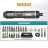 Worx 4V-os elektromos csavarhúzó készlet WX242 hordozható intelligens akkus csavarhúzó mini elektromos fúró otthoni javítási sze