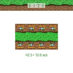 Rajzfilm bányász kézművesség Pixel étkészlet szett téma születésnapi parti dekoráció csésze tányér szalvéta torta terítő party g