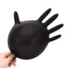 Nitril eldobható kesztyűk, fekete, 20/50/100 db, latex púdermentes kesztyűk, ipari minőségű, főző-, munka-, tisztító-, hajfestő 