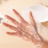 100 db-os eldobható kesztyű, műanyag kesztyű, átlátszó, környezetbarát tisztítókesztyű barkácsoláshoz, főzéshez, konyhai kiegész