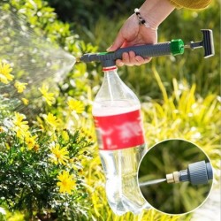 Nagynyomású légszivattyú kézi permetező állítható italos palack permetezőfej fúvóka kerti öntözőszerszám permetező mezőgazdasági