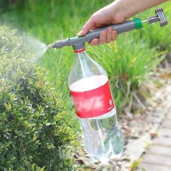 Nagynyomású légszivattyú kézi permetező állítható italos palack permetezőfej fúvóka kerti öntözőszerszám permetező mezőgazdasági