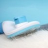 Kutya szőrkefe Macskafésű ápolás és ápolás Macskakefe Rozsdamentes acél fésű hosszú szőrű kutyákhoz Tisztítás Háziállatok Kutyák