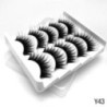 GROINNEYA Manga Lashes 5/7 pár szempilla 3D természetes műszempilla Bolyhos Soft Cross Wispy természetes szempilla hosszabbító s