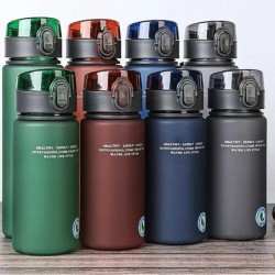 Márka BPA-mentes, szivárgásmentes sport kulacs, kiváló minőségű, túrázáshoz, hordozható, kedvenc kulacsaim, 400 ml, 560 ml