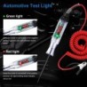 Autó teherautó feszültség áramkör tesztelő Auto 6V 24V Eszközök Autó diagnosztikai szonda Teszt Pen Light Izzó elektromos mérőto