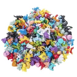 24-144 db. Pokémon Anime figura Pikachu Akciómodell 2-3CM Díszes Gyűjthető Mini Modell Baba Játék Gyerekek Karácsonyi Ajándékok