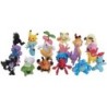 24-144 db. Pokémon Anime figura Pikachu Akciómodell 2-3CM Díszes Gyűjthető Mini Modell Baba Játék Gyerekek Karácsonyi Ajándékok