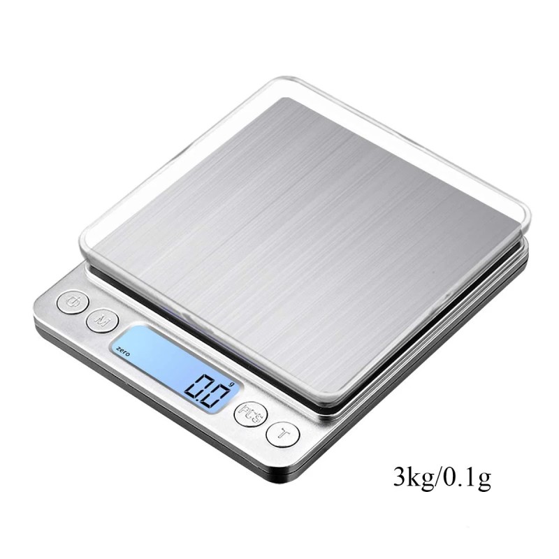 Digitális konyhai mérleg 3000g/0.1g kis ékszermérleg élelmiszermérleg digitális súly gramm és uncia digitális gramm mérleg LCD/t