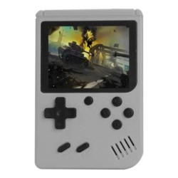 8 bites videojáték-konzol, 3,0 hüvelykes LCD retró hordozható mini játéklejátszó, beépített 500 játékkal, AV kézi játékkonzol gy