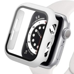 Edzett üveg + borítás Apple Watch kiegészítőkhöz 45mm 41mm 44mm 40mm 42mm képernyővédő Apple Watch tok 9. sorozat 4 5 6 SE 7 8