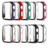 Edzett üveg + borítás Apple Watch kiegészítőkhöz 45mm 41mm 44mm 40mm 42mm képernyővédő Apple Watch tok 9. sorozat 4 5 6 SE 7 8