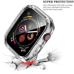Edzett üveg + borítás Apple Watch kiegészítőkhöz 45mm 41mm 44mm 40mm 42mm képernyővédő Apple Watch tok 9. sorozat 4 5 6 SE 7 8