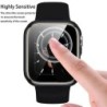 Edzett üveg + borítás Apple Watch kiegészítőkhöz 45mm 41mm 44mm 40mm 42mm képernyővédő Apple Watch tok 9. sorozat 4 5 6 SE 7 8