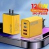 USB C típusú töltő 4 portos PD gyorstöltő mobiltelefon töltő adapter iPhone Samsung Xiaomi MI gyorstöltő fali töltő