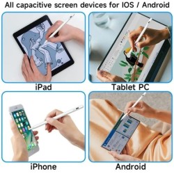 Univerzális érintőképernyős toll, amely kompatibilis iOS/Android/Windows táblagépekkel és mobiltelefonokkal, Samsung, Huawei és 