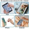 Univerzális érintőképernyős toll, amely kompatibilis iOS/Android/Windows táblagépekkel és mobiltelefonokkal, Samsung, Huawei és 