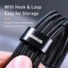 Baseus USB Type-C - USB C kábel iPhone 15-höz 100W/5A PD gyorstöltő kábel Macbookhoz Xiaomi Samsung Type-C kábel