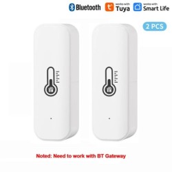 Tuya Bluetooth hőmérséklet-páratartalom-érzékelő Mini kompatibilis Bluetooth alkalmazással Távirányító hőmérő, higrométer, ottho