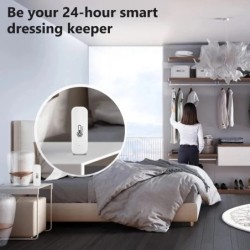 Tuya Bluetooth hőmérséklet-páratartalom-érzékelő Mini kompatibilis Bluetooth alkalmazással Távirányító hőmérő, higrométer, ottho