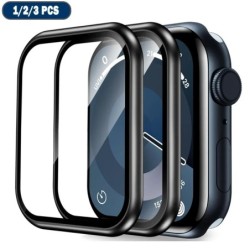 Apple Watch Series 9-8-7-6 5/4 SE Ultra-2 49mm 41mm 45mm 40mm 44mm 3D (nem edzett üveg) fólia tartozékokkal