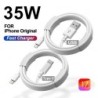35W-os PD eredeti gyorstöltő USB-kábel iPhone 14 8 7 Plus 13 12 11 Pro XS Max XR X USB-C gyorstöltő kábel 1m 1,5m 2m 3m