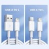 35W-os PD eredeti gyorstöltő USB-kábel iPhone 14 8 7 Plus 13 12 11 Pro XS Max XR X USB-C gyorstöltő kábel 1m 1,5m 2m 3m