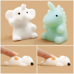 50-5 db-os Mochi Squishies Kawaii Anima Squishy játékok gyerekeknek Antistressz golyó Squeeze Party ajándékok stresszoldó játéko