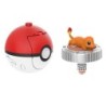 Pokémon Elf forgócsiga Gyro golyó akciófigura Pikachu Charmander Squirtle Mew Eevee indító gyerek csatajáték játékkészlet