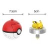 Pokémon Elf forgócsiga Gyro golyó akciófigura Pikachu Charmander Squirtle Mew Eevee indító gyerek csatajáték játékkészlet