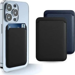 Mágneses bőr pénztárca-kártyatartó Macsafe telefontartó Magsafe iPhone 15 14 13 Pro Max Mac biztonságos telefontartóhoz